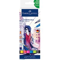 FABER-CASTELL Goldfaber Aqua Dual Aquarellmarker-Set farbsortiert, 1 St. von Faber-Castell