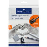 FABER-CASTELL Goldfaber Zeichenkohle blau, 1 Set von Faber-Castell