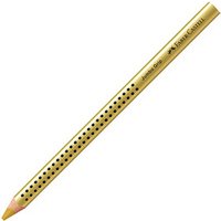 FABER-CASTELL Grip Metallic Jumbo Buntstift gold, 1 St. von Faber-Castell