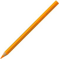 FABER-CASTELL Grip neon Buntstift orange, 1 St. von Faber-Castell