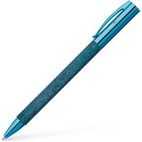 FABER-CASTELL Kugelschreiber Ambition blau Schreibfarbe schwarz, 1 St. von Faber-Castell