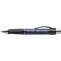 FABER-CASTELL Kugelschreiber GRIP Plus Ball blau, Schreibfarbe: blau, 1 St. von Faber-Castell