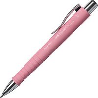 FABER-CASTELL Kugelschreiber POLY BALL Colous XB rose, Schreibfarbe: blau, 1 St. von Faber-Castell