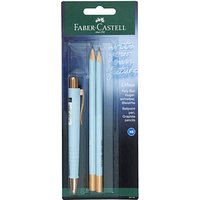FABER-CASTELL Kugelschreiber-Set Urban blau Schreibfarbe blau, 1 Set von Faber-Castell