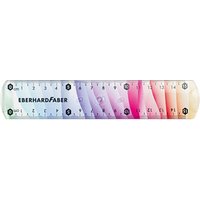 EBERHARD FABER Lineal Rainbow 15,0 cm, Regenbogen von EBERHARD FABER