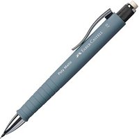 FABER-CASTELL POLY MATIC Druckbleistift silber B 0,7 mm, 1 St. von Faber-Castell