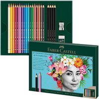 FABER-CASTELL Polychromos & Pitt Graphite Matt Malset farbsortiert, 23 St. von Faber-Castell