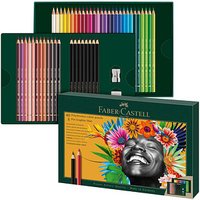 FABER-CASTELL Polychromos & Pitt Graphite Matt Malset farbsortiert, 50 St. von Faber-Castell