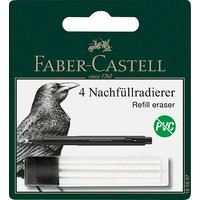 FABER-CASTELL Radiergummis Precision Eraser Pen Ersatz weiß von Faber-Castell