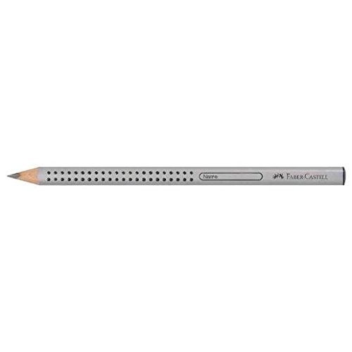 Faber-Castell 10 Bleistifte Jumbo Grip, dreieckig, Mine 4 mm, B von Faber-Castell