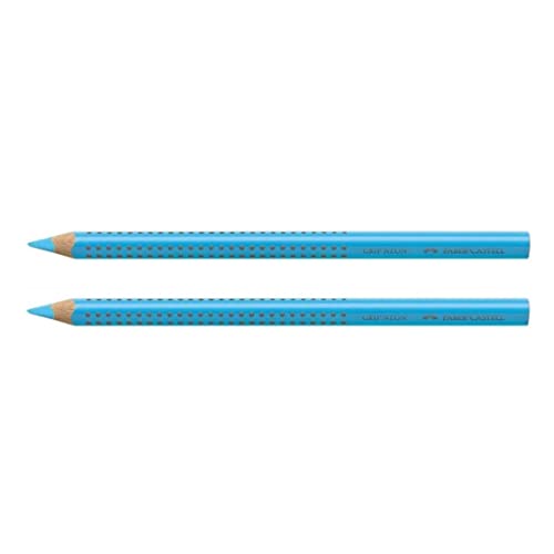 Faber-Castell 114851 Dreikant Farbstifte (Bleistift, blau, blau) von Faber-Castell