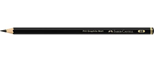 FABER-CASTELL 115208 - Bleistift Pitt Graphite Matt, Mine 8B, 1 Stück von Faber-Castell