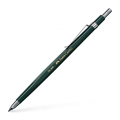 Faber-Castell 134600 – Bleistift mechanisch (grün, Kunststoff, schwarz, HB) von Faber-Castell