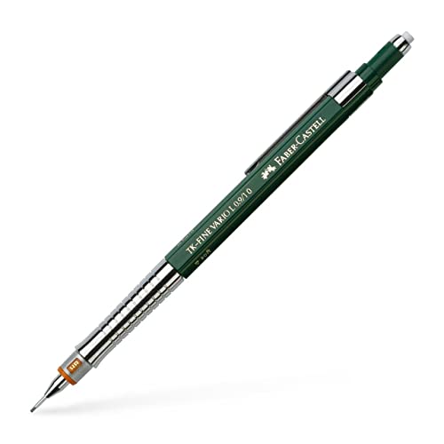 FABER-CASTELL 135900 - Druckbleistift TK-FINE VARIO L, Minenstärke: 1 mm, Schaftfarbe: grün von Faber-Castell