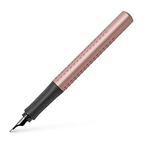 Faber-Castell 140969 - Füller Grip Edition, Federbreite EF, rosekupfer, 1 Stück von Faber-Castell