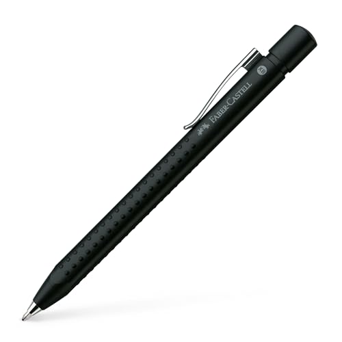 FABER-CASTELL 144187 - Kugelschreiber GRIP 2011, Mine: M, Schaftfarbe: schwarz-matt von Faber-Castell