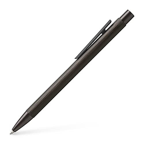 FABER-CASTELL 146255 - Kugelschreiber Neo Slim Aluminium, Minenstärke M, gunmetal von Faber-Castell