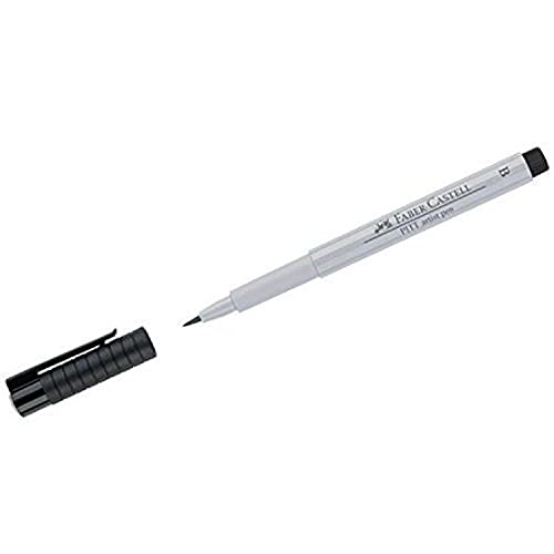 FABER-CASTELL 167430 - Tuschestift Pitt artist pen brush, Strichstärke B, Farbe 230, kaltgrau I von Faber-Castell