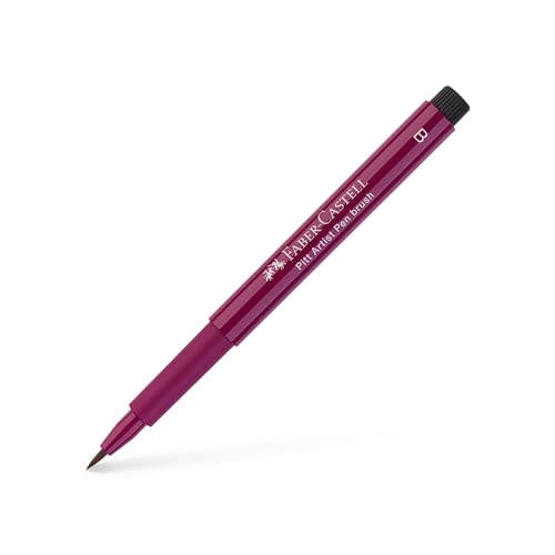 FABER-CASTELL 167437 - Tuschestift Pitt artist pen brush, Strichstärke B, Farbe 133, magenta von Faber-Castell