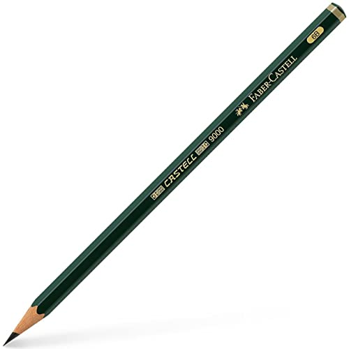 Faber Castell 3 Bleistifte Castell 9000 6B von Faber-Castell