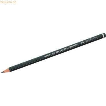 Faber Castell Bleistift Castell 9000 6B von Faber Castell