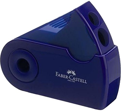 Faber-Castell Sleeve Spitzdose Doppelspitzdose blau von Faber-Castell