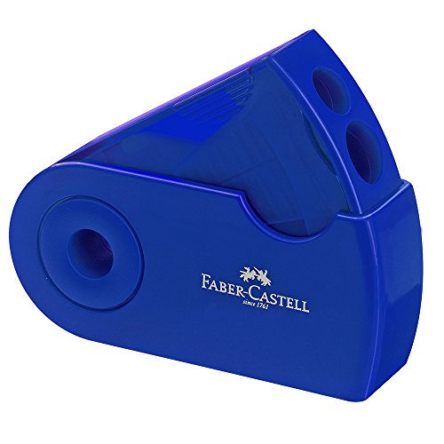 Faber Castell Doppelspitzdose SLEEVE für 8-10 mm Stifte Blau von Faber-Castell
