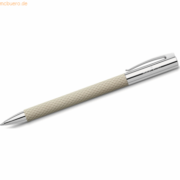 Faber Castell Drehkugelschreiber Ambition OpArt B White Sand von Faber Castell