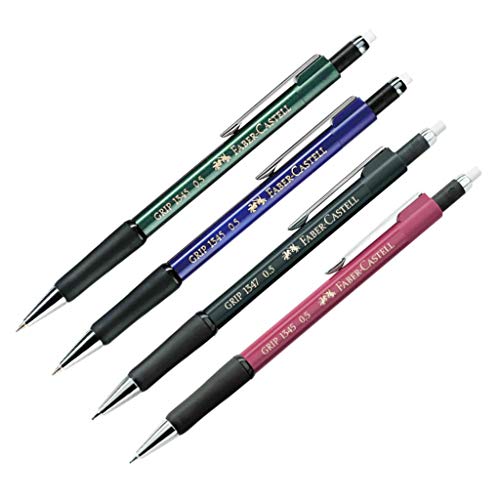 Faber-Castell Druckbleistift GRIP 1347, 0,7 mm, H„rtegrad: B, Schaft: met.-schwarz von Faber-Castell