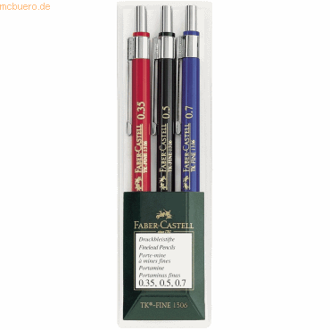 Faber Castell Druckbleistift TK-Fine 1306 Stärke: 0,5; 0,35 +0,7 mm HB von Faber Castell