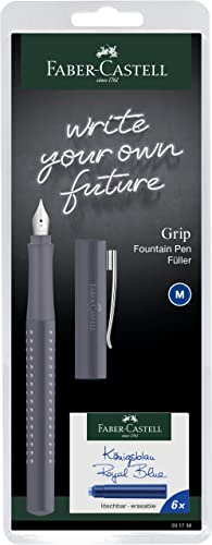 Faber-Castell Füllfederhalter Grip 2010 Harmony Blisterkarte, Größe M von Faber-Castell