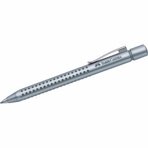 Faber Castell Kugelschreiber Grip 2011 M silber von Faber-Castell