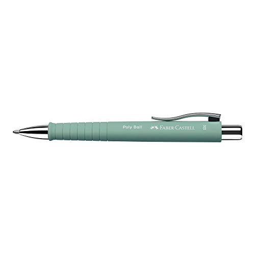 Faber-Castell Kugelschreiber Poly Ball XB, Strichstärke 0.5 mm, mintgrün von Faber-Castell