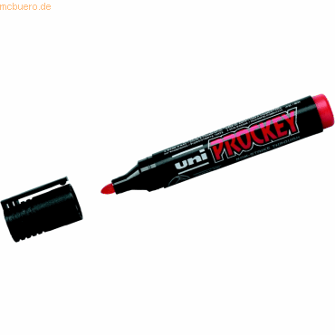 Faber Castell Marker Uni Prockey Rundspitze 1,5-3mm rot von Faber Castell