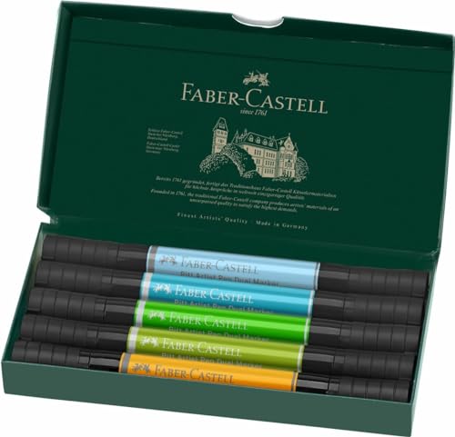 Faber-Castell Tuschestift PAP Dual Marker 5x Tiere von Faber-Castell