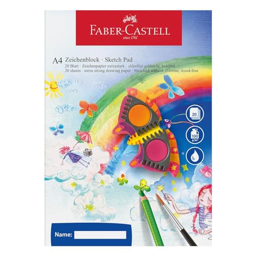 Faber-Castell Zeichenblock A4 20 Blatt von Faber-Castell