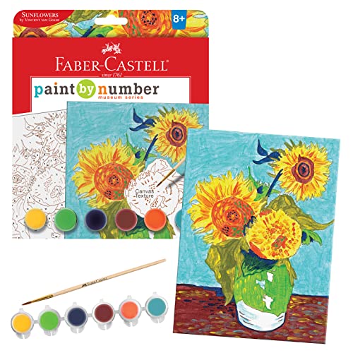 Paint by Number Sunflowers von Faber-Castell