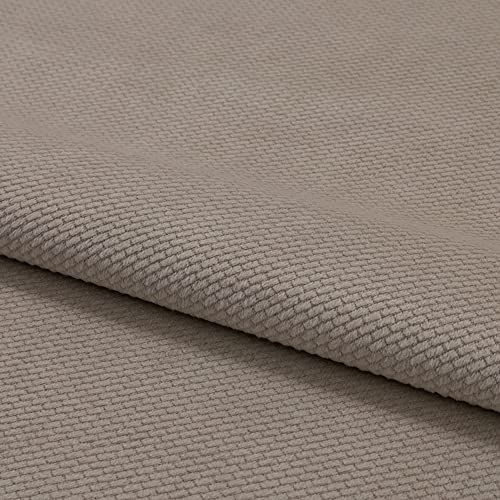 Fabreco VELVET 2,5lfm Polster- und Deko-Stoff 2,5 M x 160 cm breit, 100% Polyester, Gewicht 350 g/lfm, Samtstoff für Vorhänge, Maskottchen, Sofakissen, Polsterbezüge und Krabbeldecken - Sand 166 von Fabreco