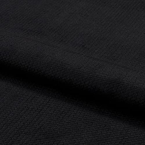 Fabreco VELVET 2,5lfm Polster- und Deko-Stoff 2,5 M x 160 cm breit, 100% Polyester, Gewicht 350 g/lfm, Samtstoff für Vorhänge, Maskottchen, Sofakissen, Polsterbezüge und Krabbeldecken - Schwarz 01 Fabreco VELVET 2,5lfm Polster- und Deko-Stoff 2,5 M x 160 cm breit, 100% Polyester, Gewicht 350 g/lfm, Samtstoff für Vorhänge, Maskottchen, Sofakissen, Polsterbezüge und Krabbeldecken - Schwarz 01 von Fabreco