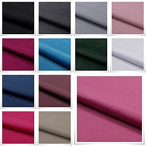 Fabreco - VELVET Polster- und Deko-Stoff - Materialprobe 5x5 cm - 100% Polyester, Gewicht 350 g/lfm, Samtstoff für Vorhänge, Maskottchen, Sofakissen, Polsterbezüge und Krabbeldecken von Fabreco