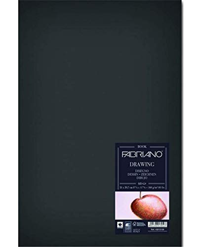 Fabriano, Skizzenbuch, gebundenes Zeichenbuch im Hochformat mit 60 Blatt à 160 g/m², 21 x 29,7 cm, Naturfaserpapier Fabriano, Skizzenbuch, gebundenes Zeichenbuch im Hochformat mit 60 Blatt à 160 g/m², 21 x 29,7 cm, Naturfaserpapier von Fabriano