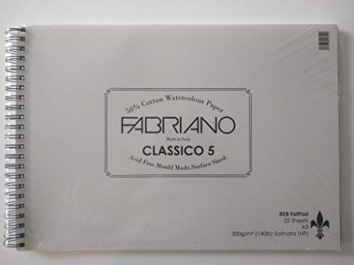 Fabriano Classico 5 Fat block 300gsm A3 von Fabriano