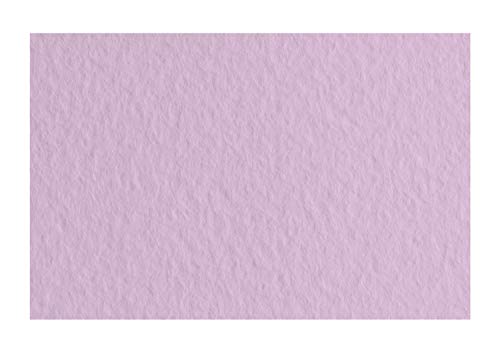 Honsell 21297133 - Fabriano Tiziano Pastellpapier Violetta, DIN A4, 50 Blatt, 160 g/m², hoch hadernhaltig, säurefrei und alterungsbeständig, griffige, raue Oberfläche von Fabriano