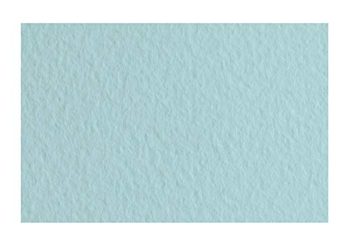 Honsell 21297146 - Fabriano Tiziano Pastellpapier Acqua Marina, DIN A4, 50 Blatt, 160 g/m², hoch hadernhaltig, säurefrei und alterungsbeständig, griffige, raue Oberfläche von Fabriano