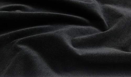 FABRICS-CITY SCHWARZ SAMTSTOFF BAUMWOLLSAMT SAMT STOFF SAMTSTOFF STOFFE, 3944 von Fabrics-City