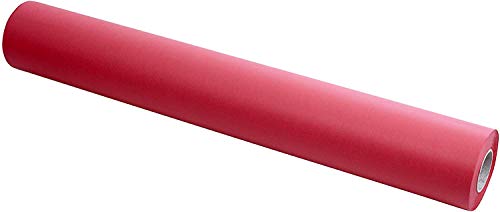 Kraftpapier Rolle Größe 1 m x 250 m Farbe Rot 15 kg von Fabrisa