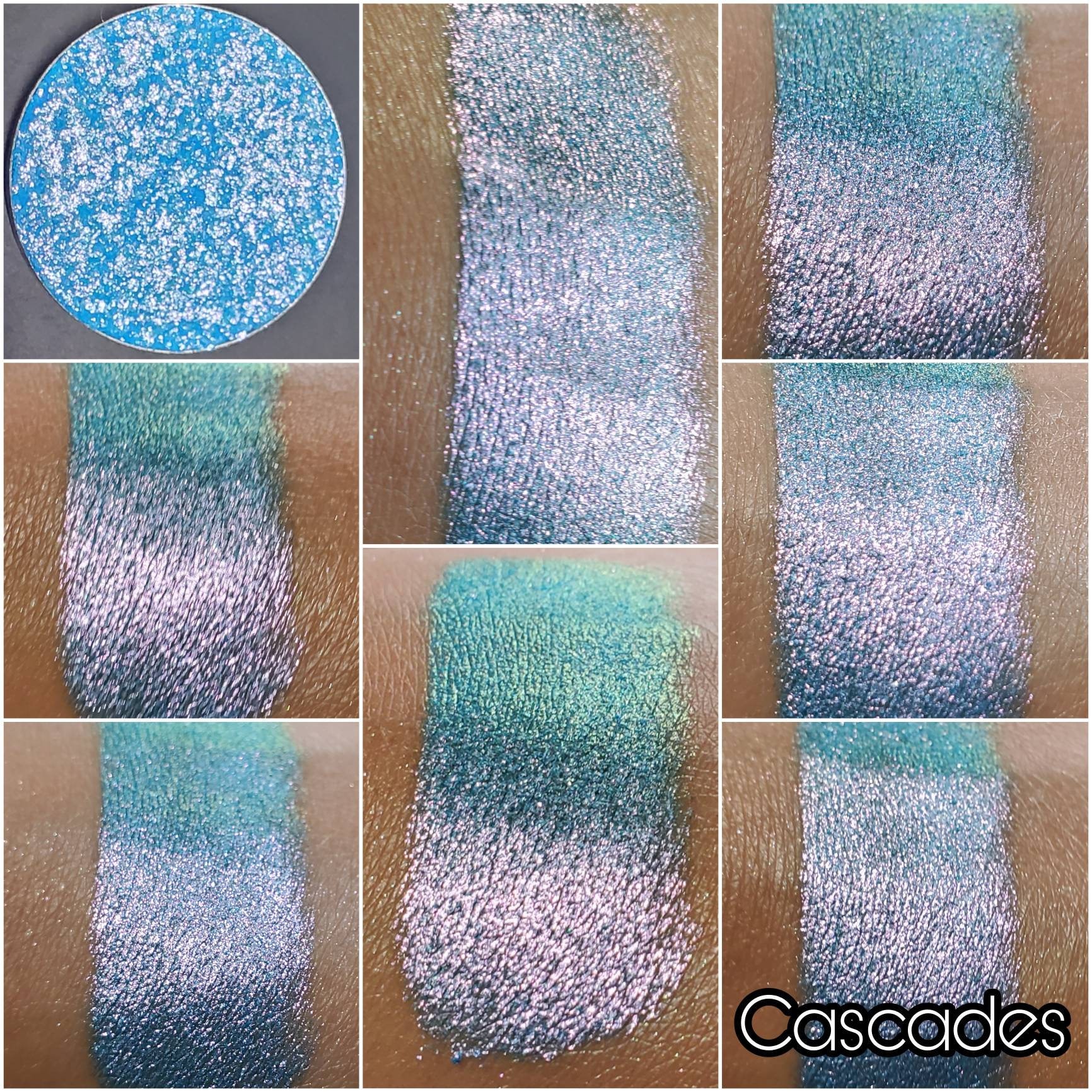 Vorbestellung Für Cascades Multichrome Gepresstes Pigment von FaceGlazeBeauty