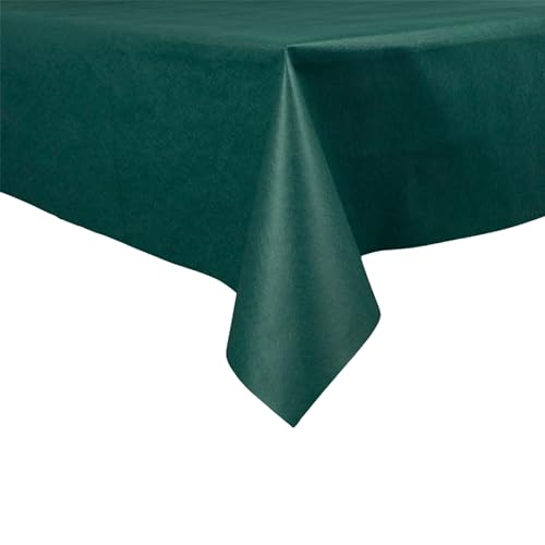 Sensalux Buffet-Tischdecke, Vlies, 1,5m x 3m, Standard 100 by Oeko-TEX® - Klasse I, abwischbar, Lotuseffekt, Grün von Sensalux