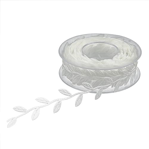 1 Rolle Blatt Band Handwerk künstlich grün golden Herbstblätter Trim Bänder Geschenke Verpackung Hochzeit Kinder Dusche Dekorationen von FackLOxc