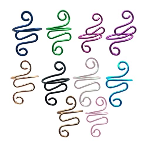 14.10.15 PCs Handgefertigte Häkelspannungsringe Häkelringe Garnringe Verstellbare Strickringe Zum Häkelringen 14.10.15 PCs Handgefertigte Häkelspannungsringe Häkelringe Garnringe Verstellbare Strickringe Zum Häkelringen von FackLOxc